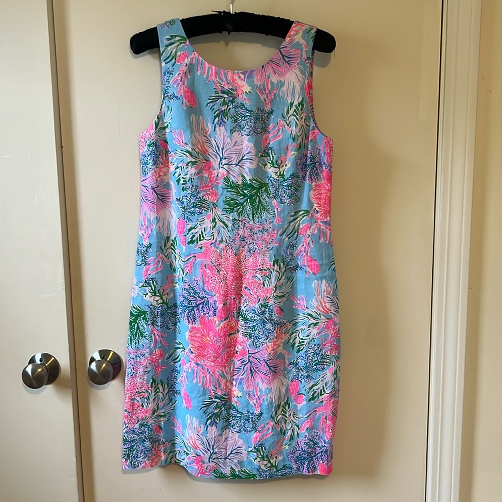 New with tags Lilly Pulitzer Maurina Linen Shift